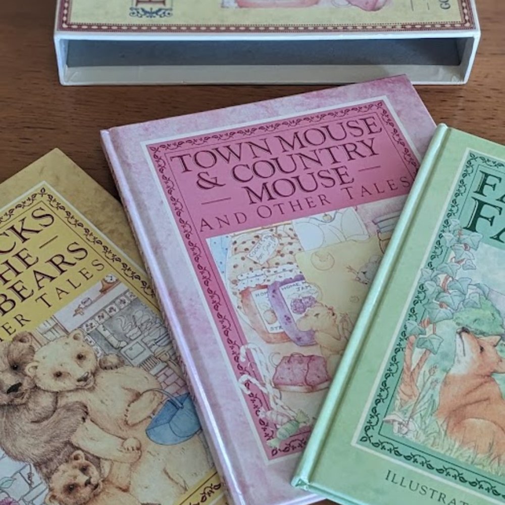 Favorite Fables Children Books Set